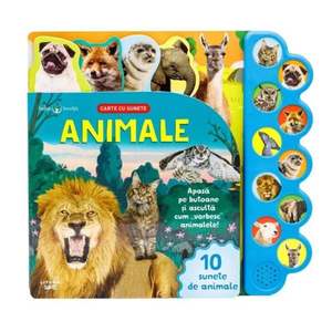 Bebe invata. Animale. Carte cu sunete, Reeditare imagine