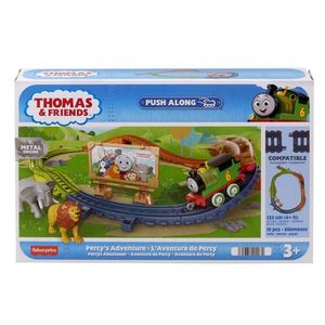 Set de joaca Thomas and Friends, Trenulet cu circuit, Percy Adventure, HVC12 imagine