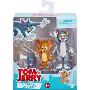 Set 2 figurine Tom and Jerry, Mischievous, S1, 8 cm imagine