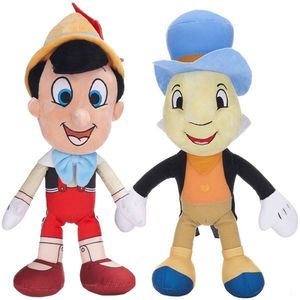 Set 2 jucarii de plus Play By Play, Pinocchio si Jiminy Cricket, 35 cm imagine