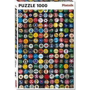 Puzzle 1000. Capace sticle cu bere imagine