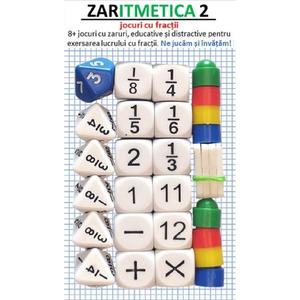 Joc educativ cu zaruri: Zaritmetica 2. Fractii imagine