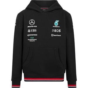 Hanorac copii Mercedes Jr Map F1 Rp Hooded Sweat 701220704-001, 92, Negru imagine