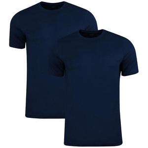 Tricou copii Puma Junior Base T-shirt Navy 2-pack 68357702-2, 152, Albastru imagine