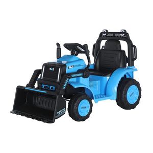 Excavator electric Kinderauto BJYT1066 60W 6V cu telecomanda, culoare albastra imagine