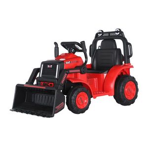 Excavator electric Kinderauto BJYT1066 60W 6V cu telecomanda, culoare rosie imagine