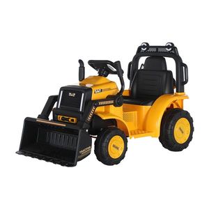 Excavator electric Kinderauto BJYT1066 60W 6V cu telecomanda, culoare galbena imagine