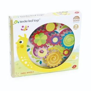 Melcul didactic din lemn, Tender Leaf Toys, 7 piese imagine