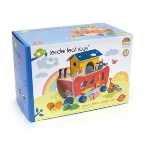 Set de joaca din lemn Tender Leaf Toys, Arca lui Noe, 23 piese imagine