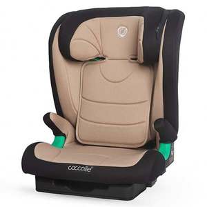 Scaun auto cu isofix, Isize 100-150 cm, Coccolle Eris, Sang Beige imagine