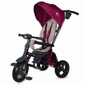 Tricicleta multifunctionala 4 in 1 cu sezut reversibil Coccolle Velo, Violet imagine