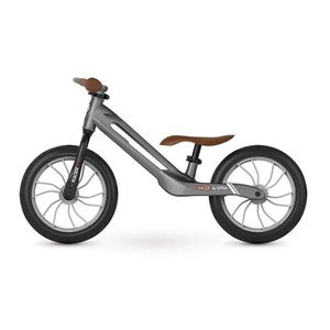 Bicicleta fara pedale, Qplay Racer, Gri, 12 inch imagine