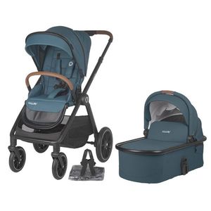 Carucior modular 2 in 1, Coccolle Aspen, Ocean Blue imagine