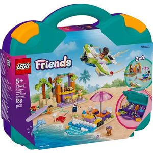 LEGO® Friends - Valiza creativa de plaja si calatorie (42672) imagine