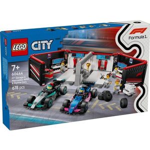 LEGO® City - Garaj F1 cu masini Mercedes-AMG si Alpine (60444) imagine