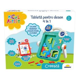 Tableta interactiva 4 in 1, Micul Artist imagine