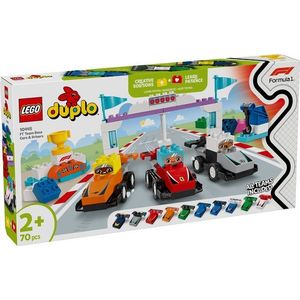 LEGO® DUPLO® - Echipa F1: Masini si piloti de curse (10445) imagine