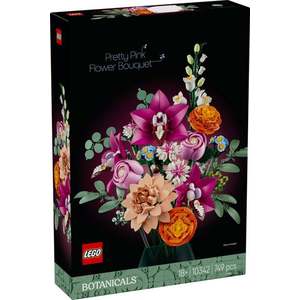 LEGO® Botanicals - Frumos buchet de flori roz (10342) imagine