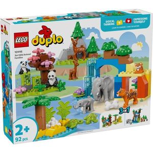 LEGO® DUPLO® - Familii de animale salbatice 3 in 1 (10446) imagine