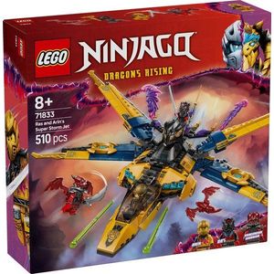 LEGO® Ninjago - Superavionul cu reactie al lui Ras si Arin (71833) imagine