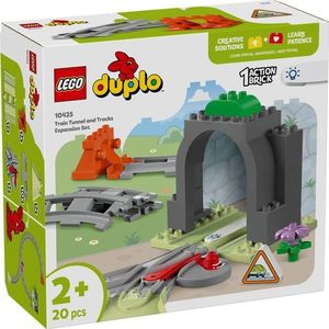 LEGO® DUPLO® - Set de extindere Tunel si sine de cale ferata (10425) imagine