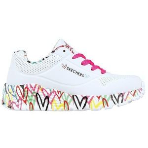 Pantofi sport copii Skechers Uno Lite - Lovely Luv 314976L-WMLT, 33.5, Alb imagine