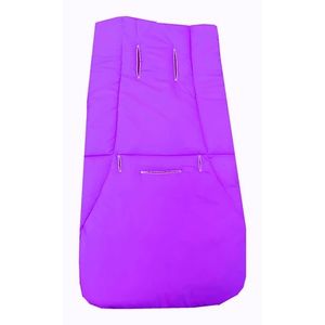 Husa de bumbac pentru carucior Uni violet imagine