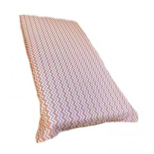 Cearsaf cu elastic pe colt 120x60 cm Zig-zag imagine