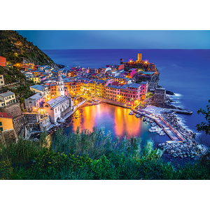 Puzzle 2000 piese - La Apus In Vernazza - Italia | Trefl imagine