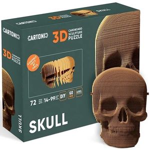 Puzzle 3D - Skull | Cartonic imagine