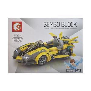 Set de constructie, Famous Car, Masina de curse cu o figurina, 177 piese imagine