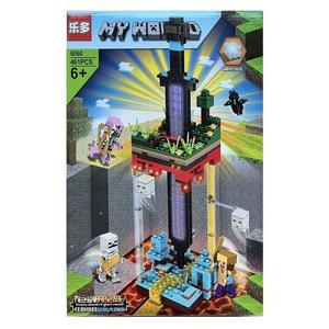 Set de constructie Leduo, Minecraft My World cu lumini si parti mobile, 461 piese imagine