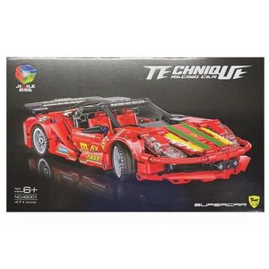 Set de constructie Technique Masina de curse, Supercar 471 piese tip lego imagine