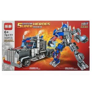 Set de constructie Transformers - Optimus Prime, 555 piese imagine