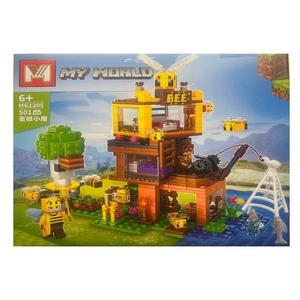 Set de constructie My World of Minecraft, BEE, 501 piese imagine