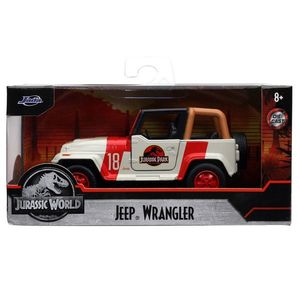 Masina metalica, Jada, Jurassic World, Jeep Wrangler, 1: 32 imagine