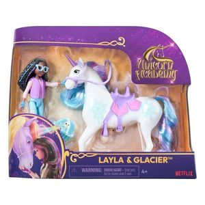 Set papusa Layla si unicornul Glacier, Unicorn Academy, 20149006 imagine