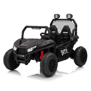 UTV electric pentru copii cu 2 locuri, Kinderauto Dune-Buggy V2, 800W, 24V 10Ah, premium, negru imagine