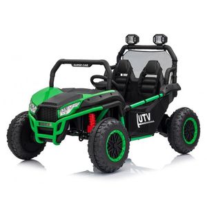 UTV electric pentru 2 copii, Kinderauto Dune-Buggy V2, 800W, 24V 10Ah, echipare premium, verde imagine