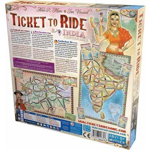 Extensie - Ticket to Ride - India + Switzerland | Days of Wonder imagine