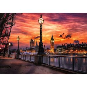 Puzzle Premium Plus Quality 1000 piese - Photo Odyssey - Big Ben, Londra | Trefl imagine