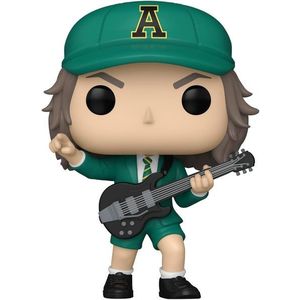 Figurina - Pop! Rocks - AC/DC: Angus Young (Green Outfit) | Funko imagine