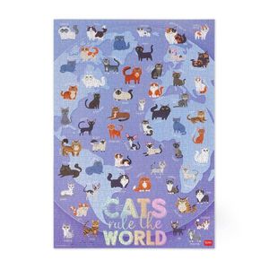 Puzzle 1000 piese - Vintage Memories - Kitty | Legami imagine