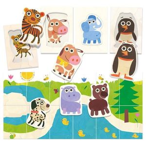 Puzzle educativ - Sa potrivim animalele | Headu imagine