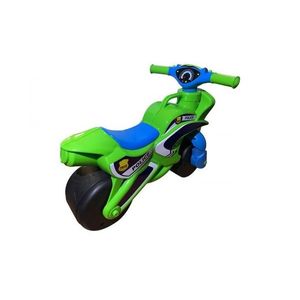 Motocicleta de impins Police Music 013952 Verde Albastru imagine