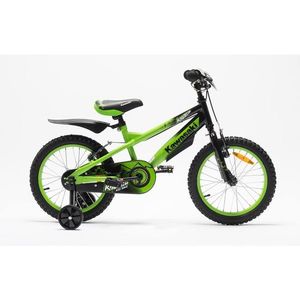 Bicicleta copii Kawasaki Krunch 16 inch green imagine