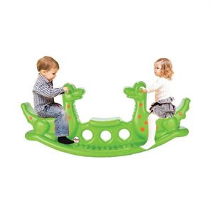 Balansoar pentru copii Dino Seesaw Green imagine