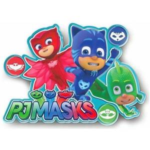 Sticker de perete cu led PJ Masks SunCity imagine