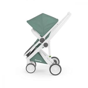 Carucior Greentom Reversible 100 Ecologic White Sage imagine