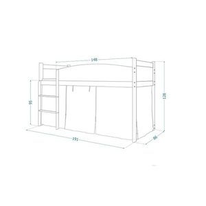 Patut Tineret Twist Antresola 02 Football 184x80 cm imagine